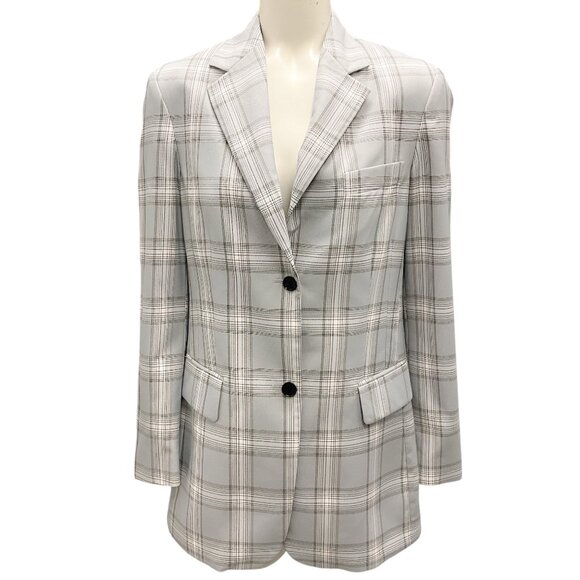 Dondup Grey 2020 Plaid Blazer